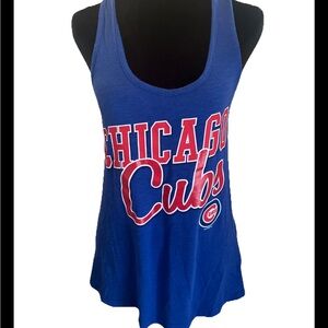 Chicago Cubs Women's Blue Tank Top